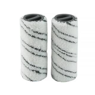 Karcher FC Floor Cleaner Microfiber Stone Replacement Roller - 2-Pack Black 2.055-021.0