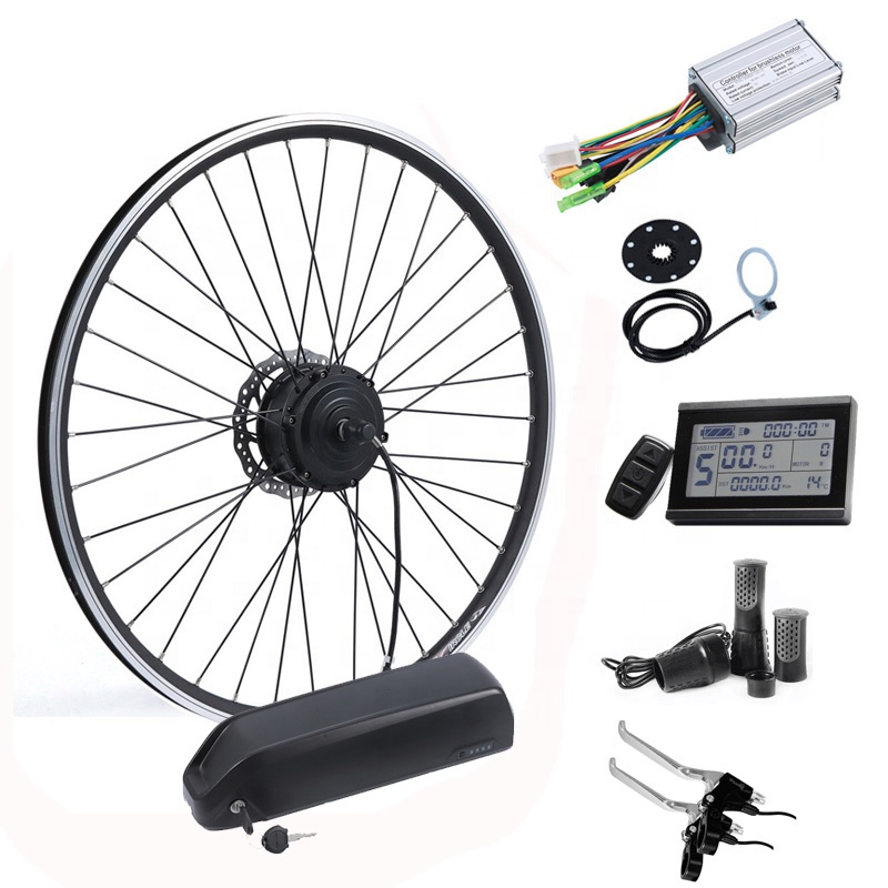 Ebike motor 36v 250w front wheel e bike electric bike conversion kit with electric bicycle battery