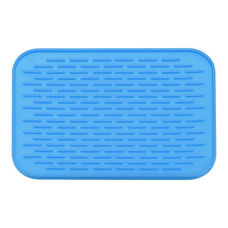 8.5 x 6 Sink Drain Pad Silicone Dish Drying Mat