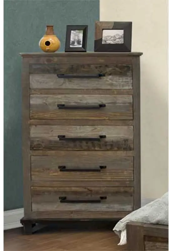 Loft Rustic Pine Chest of Drawers