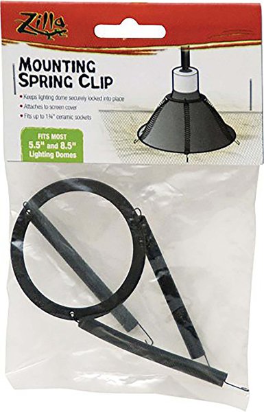 Zilla Terrarium Lamp Mounting Spring Clip