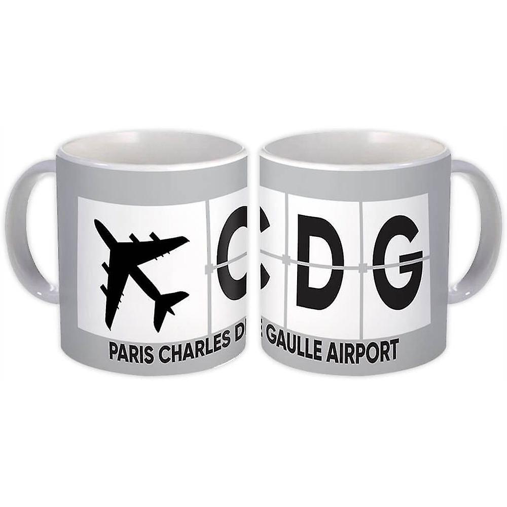 Gift Mug: France Paris Charles de Gaulle Airport CDG Airline