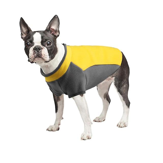 Soft fleece warm dog jacket