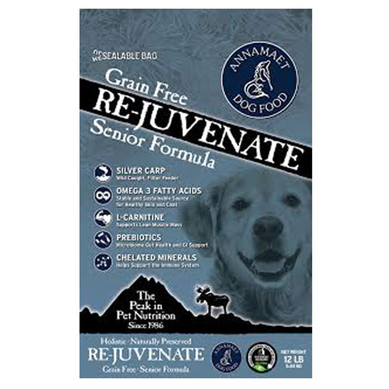 Annamaet Grain Free Re-Juvenate Senior Dog Dry Food