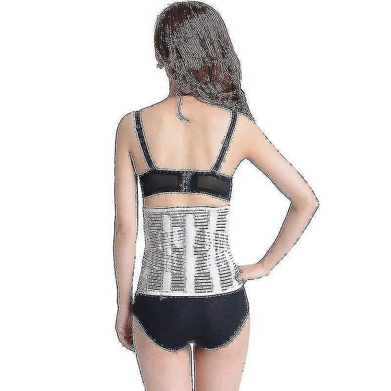 Adjustable Men Women Waist Trainer Magnetic Belt Lower Back Brace Spine Support Waist Belt Orthopedi