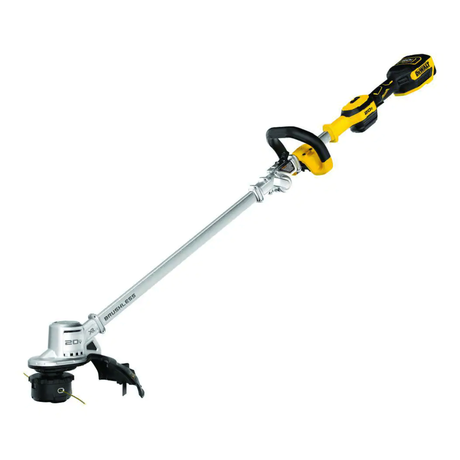 Dewalt 20v Max Lithium-Ion Brushless Cordless String Trimmer with (1) 5.0Ah Battery and Charger Included (DCST922P1)