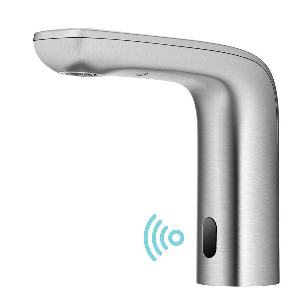 KRAUS Indy Touchless Sensor Bathroom Faucet in Spot-Free Stainless Steel KSB-10001SFS