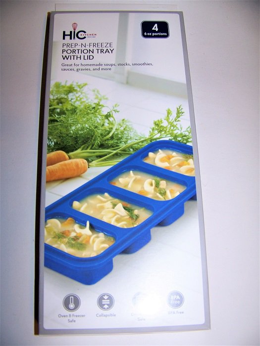 Kitchen Prep-N-Freeze Portion Tray， 6oz