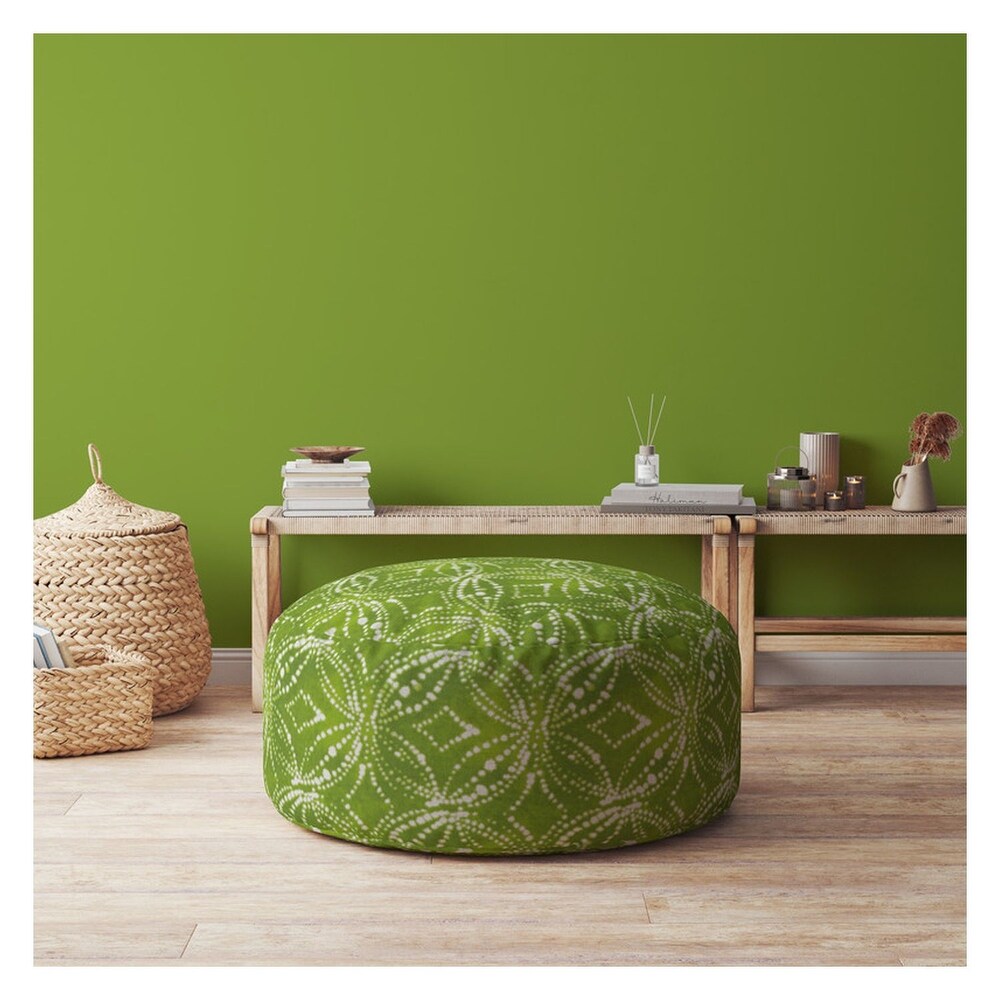 Joita Indoor Rigel Round Zipper Pouf Cover Only 24\