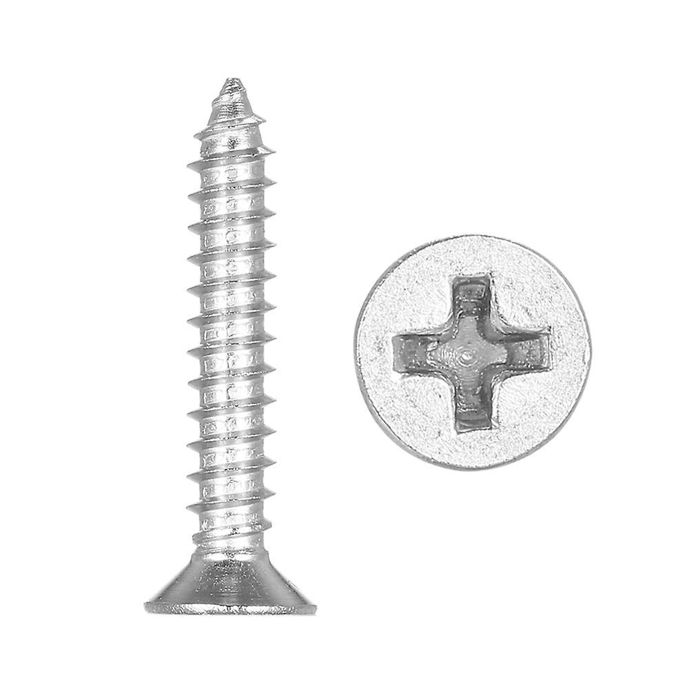 A2 Din7982 #8 304 4.2mm Stainless Steel Screw Countersunk Self Tapping Wood Screws 4.2mm*25mm  4.2mmx32mm