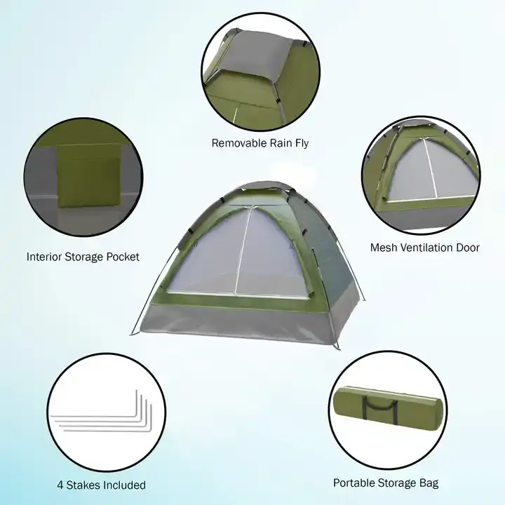 8 Persons Camping Tents Waterproof Outdoor Family Waterproof Large Luxury Camping Tents For Sale