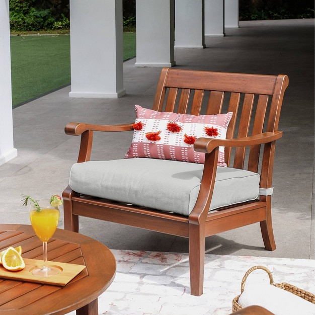 Sopra 3pc Wood Patio Chat Set Cambridge Casual