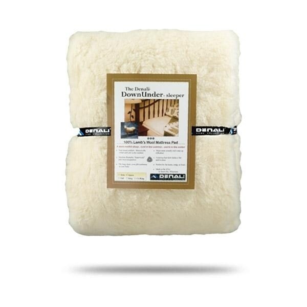 Denali Supreme Full Size Fitted Wool Mattress Pad
