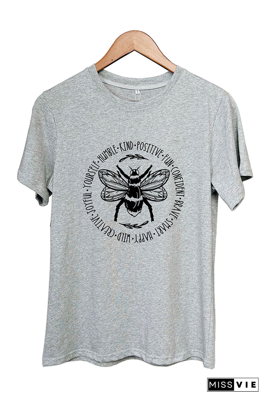 Bee Something Graphic T-Shirt Wholesale