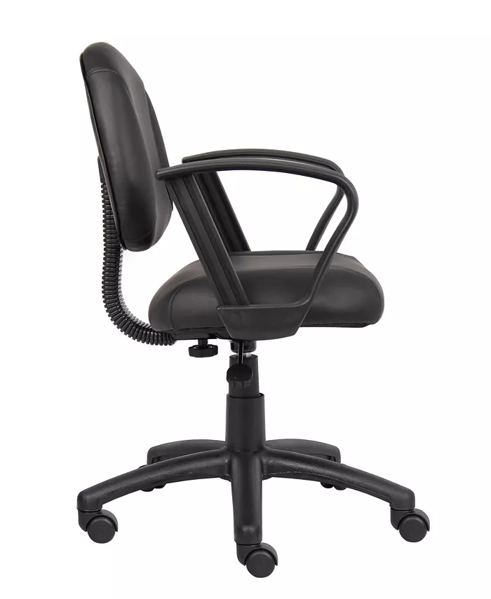 Boss Office Products Posture Chair W  Loop Arms