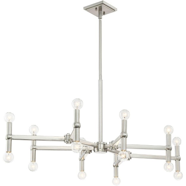 Wide Modern 16 light Fixture For Dining Room House Foyer Kitchen Island Entryway Bedroom