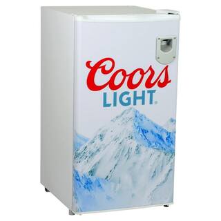 Koolatron 3.3 cu. ft. Coors Light Mini Fridge in White CL-90