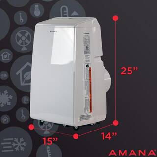 Amana 7000 BTU (4500 DOE) Portable AC AMAP064AW