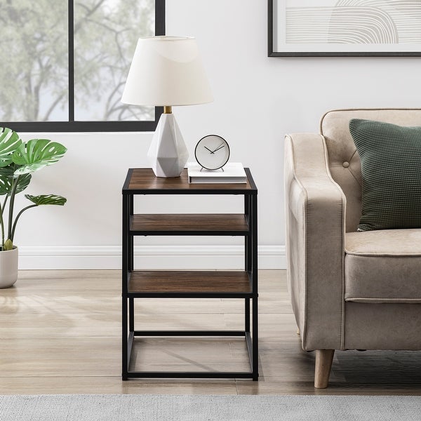 Middlebrook Designs Modern 2-Tier Side Table