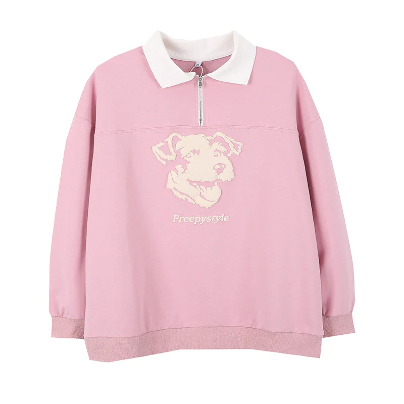 Dog Face Sweatshirt