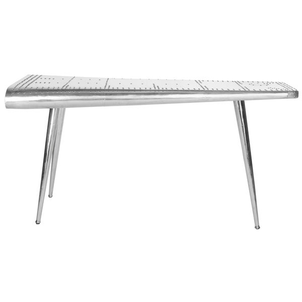 SAFAVIEH Aviator Silver Industrial Console Table - 55