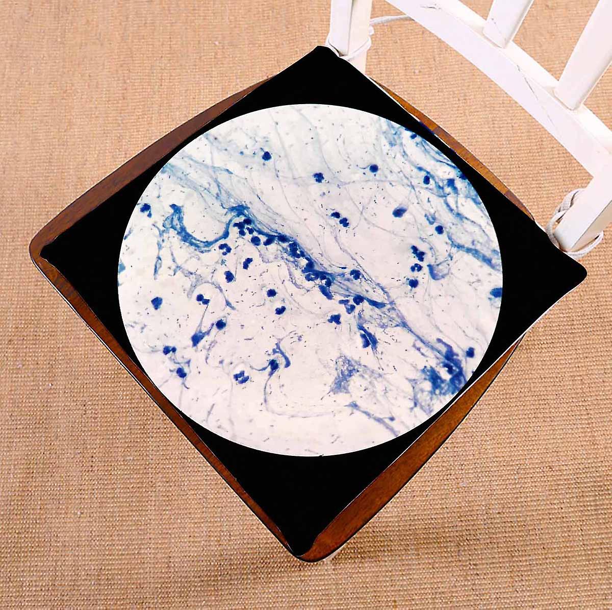 Specimen Microscope White Cells Epithelial Chair Pads Chair Mat Seat Cushion Chair Cushion Floor Cushion 40x40 Cm