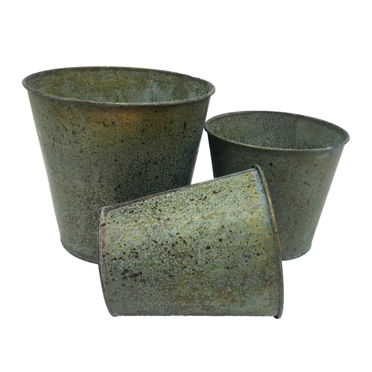 Hot sale antique cheap green succulent plant flower pot decoration home garden