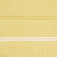 KitchenAid Stripe Gingham Dual Purpose Kitchen Towel 3-Pack Set， Majestic Yellow， 16 x 28