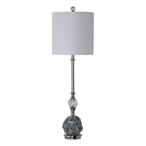 Uttermost Elody Blue Grey Buffet Lamp