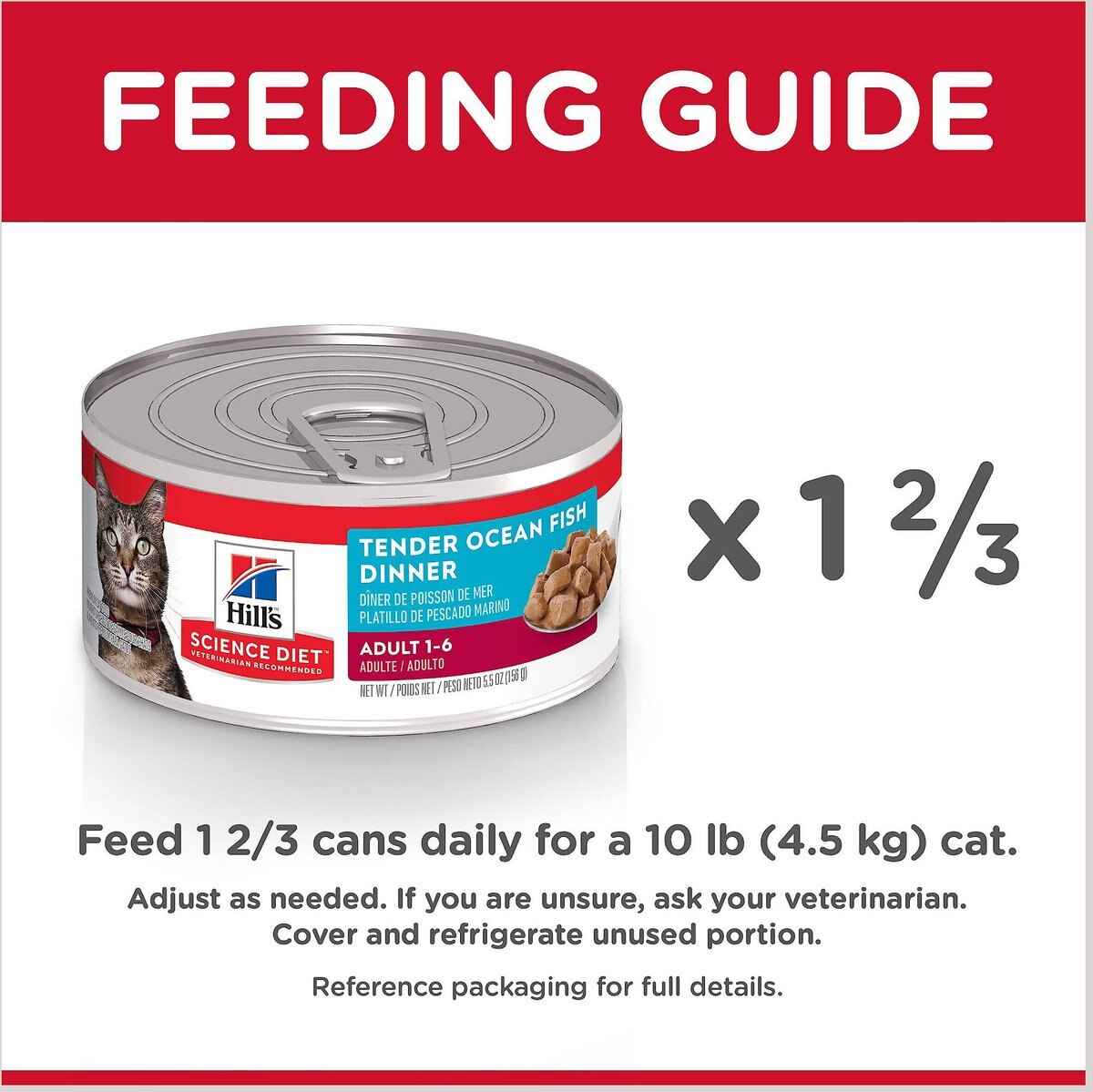 Hill's Science Diet Adult Tender Ocean Fish Dinner Canned Cat Food