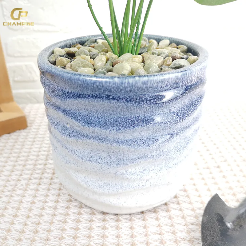 Indoor/Outdoor Decorative Artificial Greenery Plant Flower Pot  Plastic Plants for Wall and Floor Garden Supplies