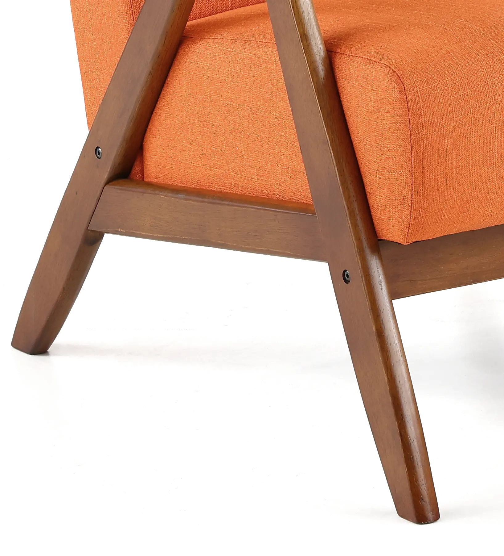 Damala Orange Accent Chair