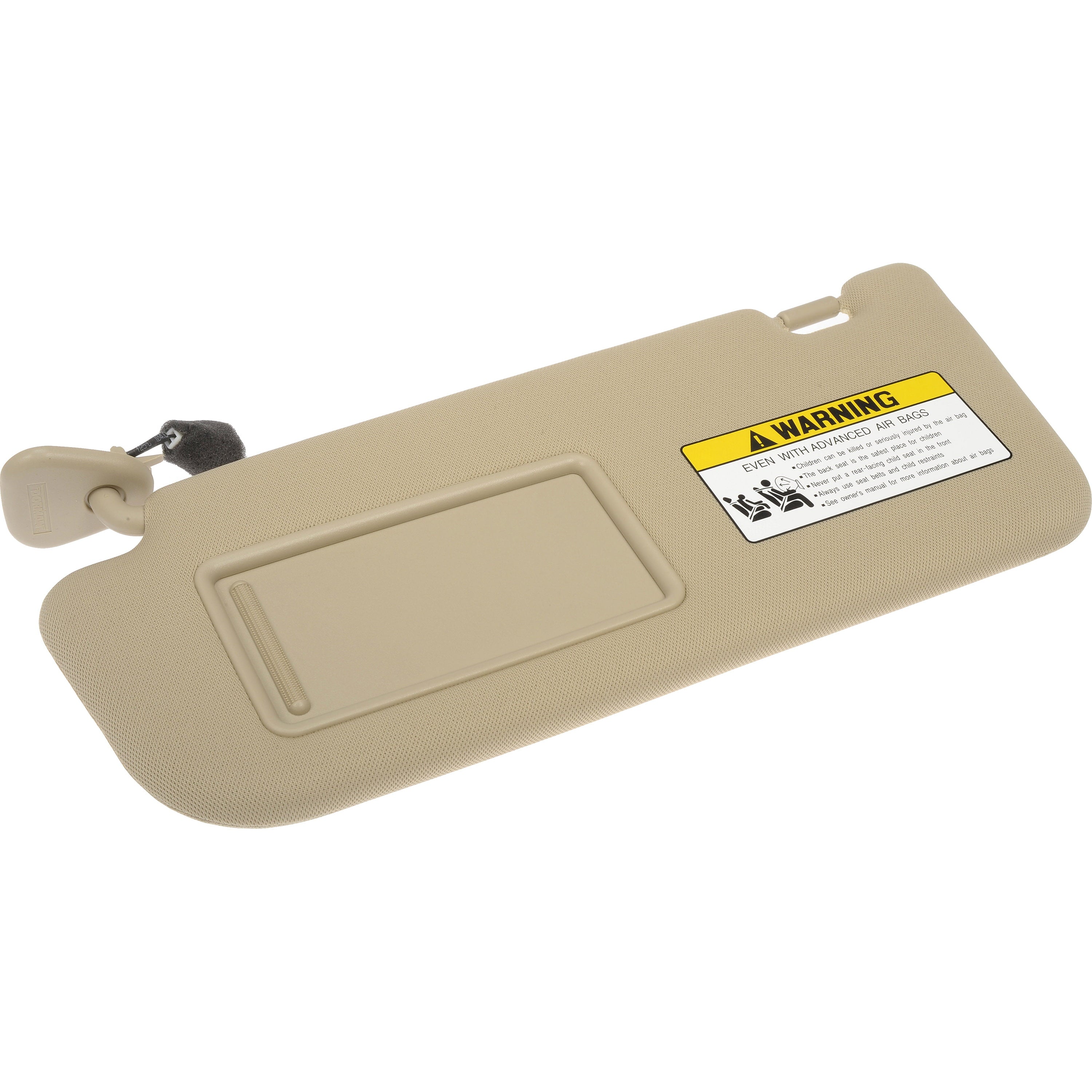 Dorman 74212 Driver Side Sun Visor for Specific Hyundai Models， Beige 2007 Hyundai Santa Fe