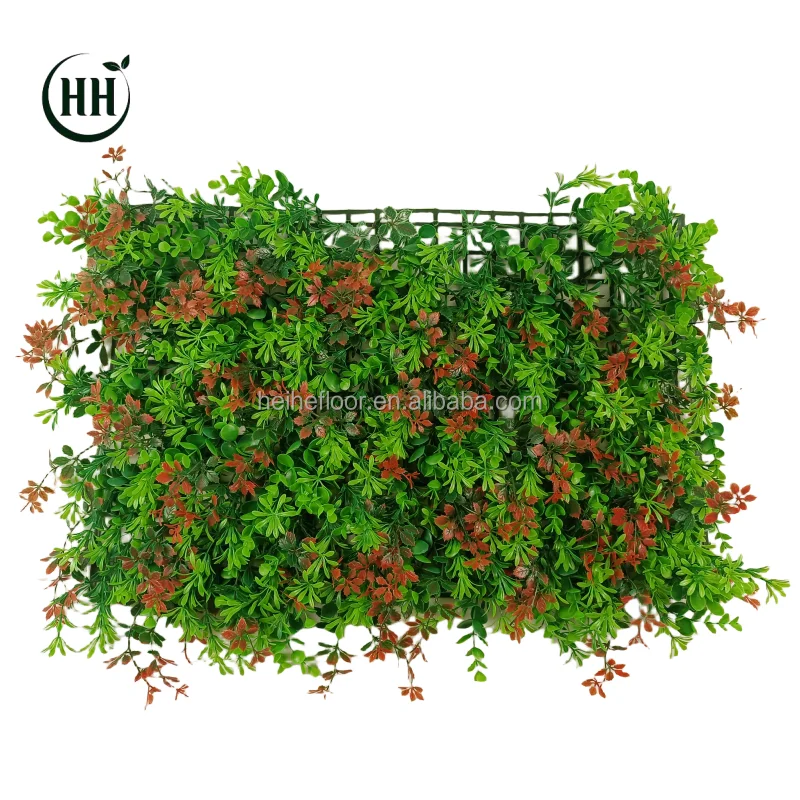 Factory Directly Supply Plant Outdoor Fence Panel Artificial Grass Wall Decor