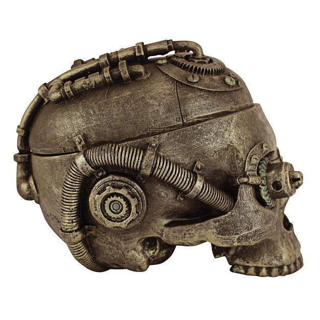 Design Toscano Steampunk Skull Containment Vessel