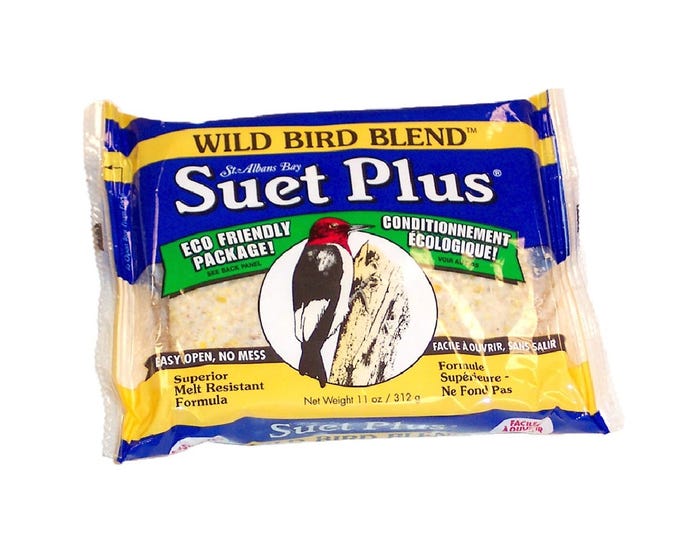 St. Albans Bay Suet Plus® Wild Bird Blend™ Suet Cake - 203