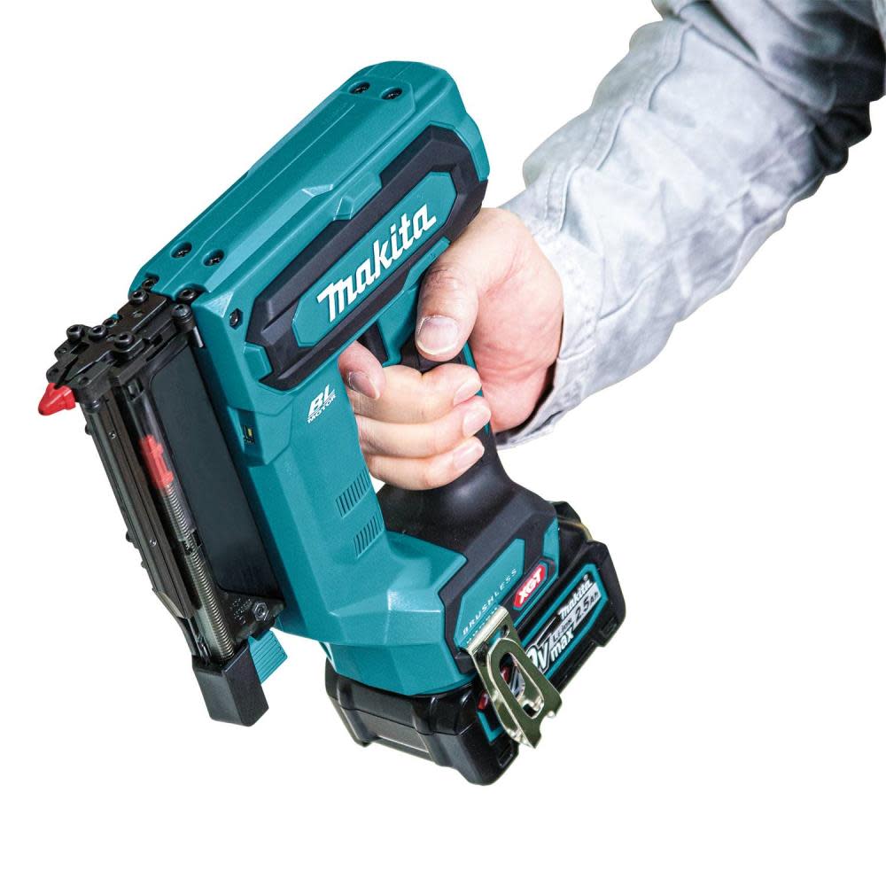 Makita 40V max XGT Pin Nailer Kit Brushless Cordless 23 Gauge 2.5Ah ;