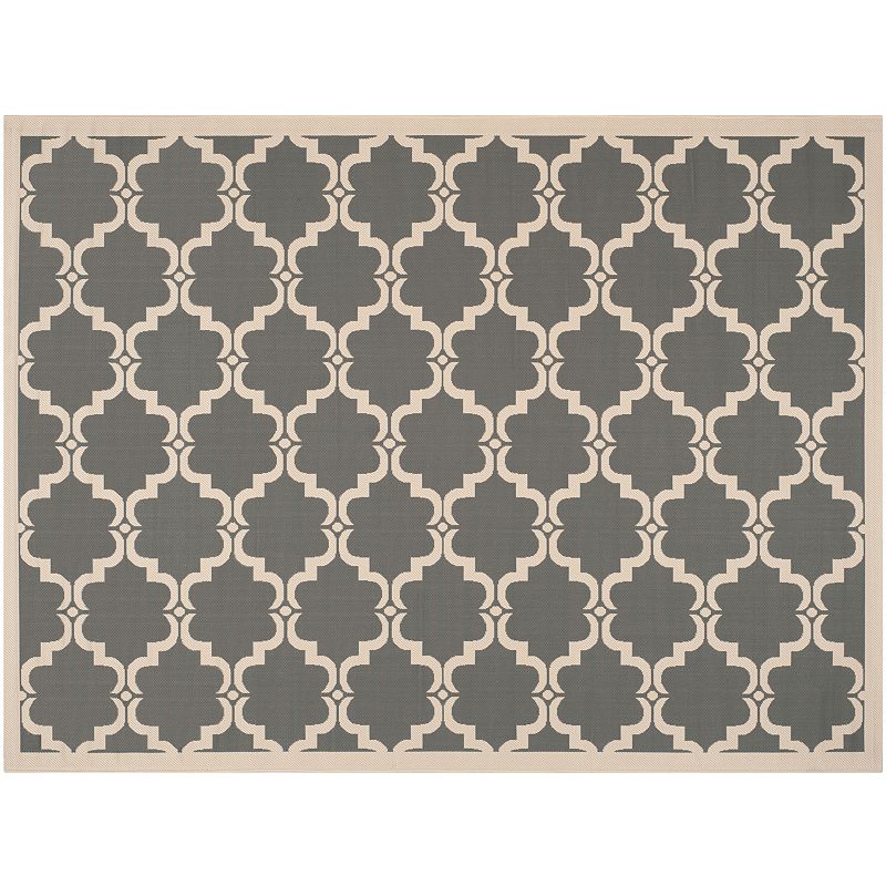 Safavieh Courtyard Crest Trellis Indoor Outdoor Rug