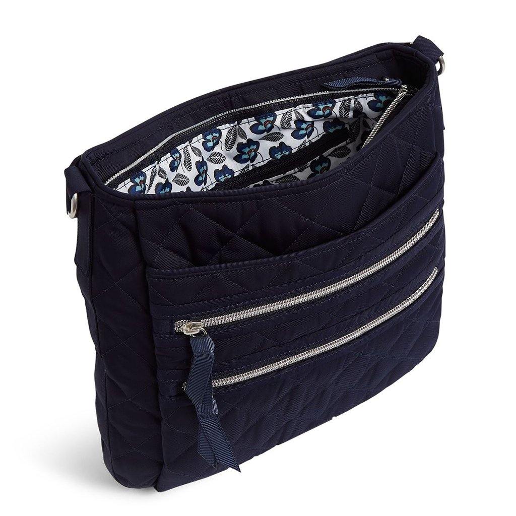 Vera Bradley  Triple Zip Hipster in Performance Twill Classic Navy