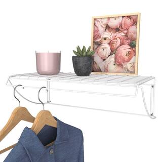 ClosetMaid 24 in. White Versatile Hanging Shelf 8279