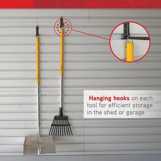 ALTERRA 2-Piece Multi-Purpose Scoop and Rake Garden Tool Set A210531