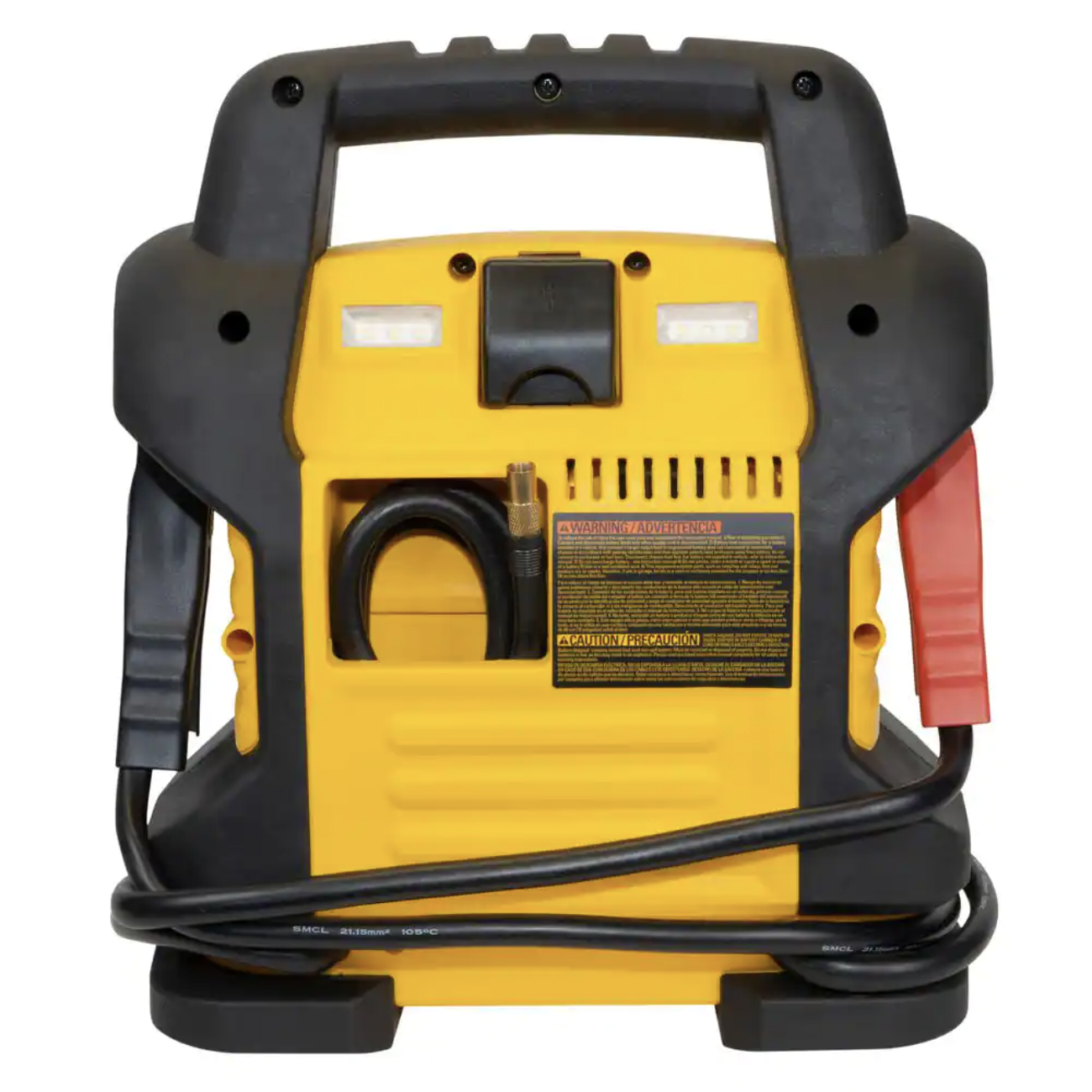 Dewalt 1400 Peak Amp Portable Car Jump Starter with Digital Compressor