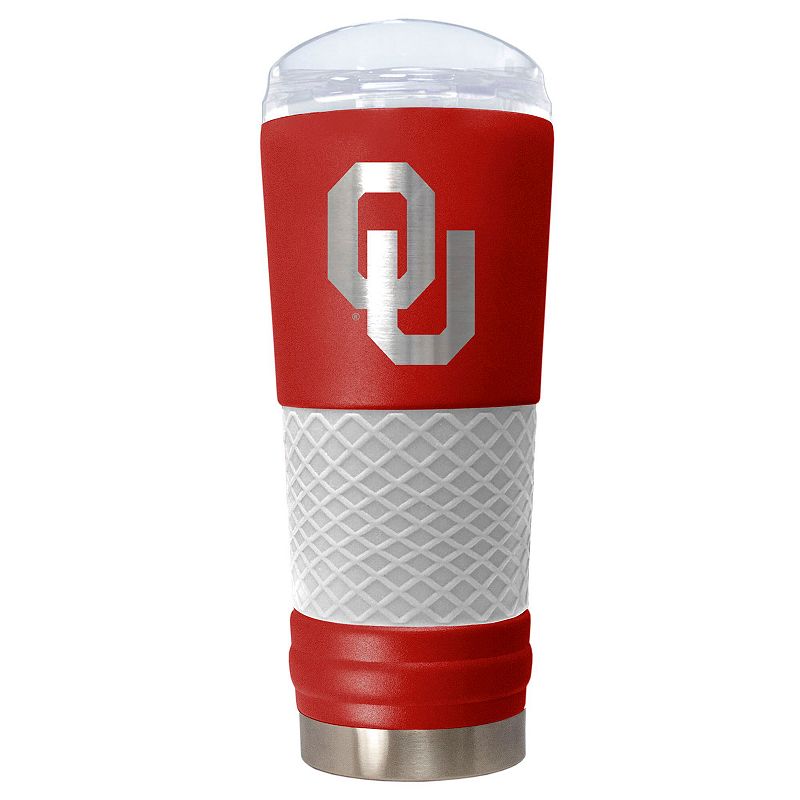 Oklahoma Sooners Vacuum Insulated Powder-Coated Tumbler