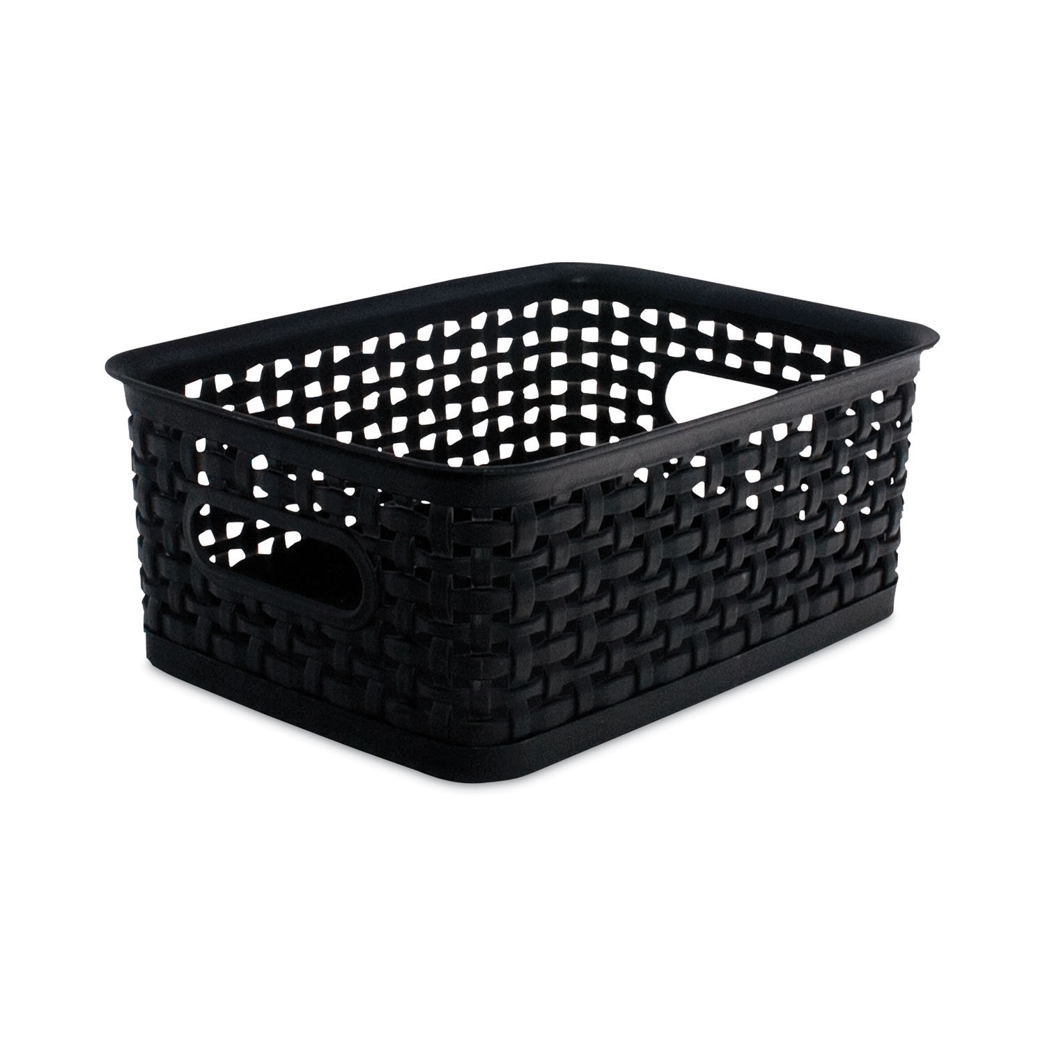 Plastic Weave Bin by Advantus AVT36000