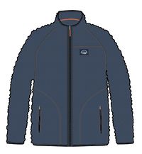 Fairbanks Full Zip Recycled Sherpa Fleece - Navy