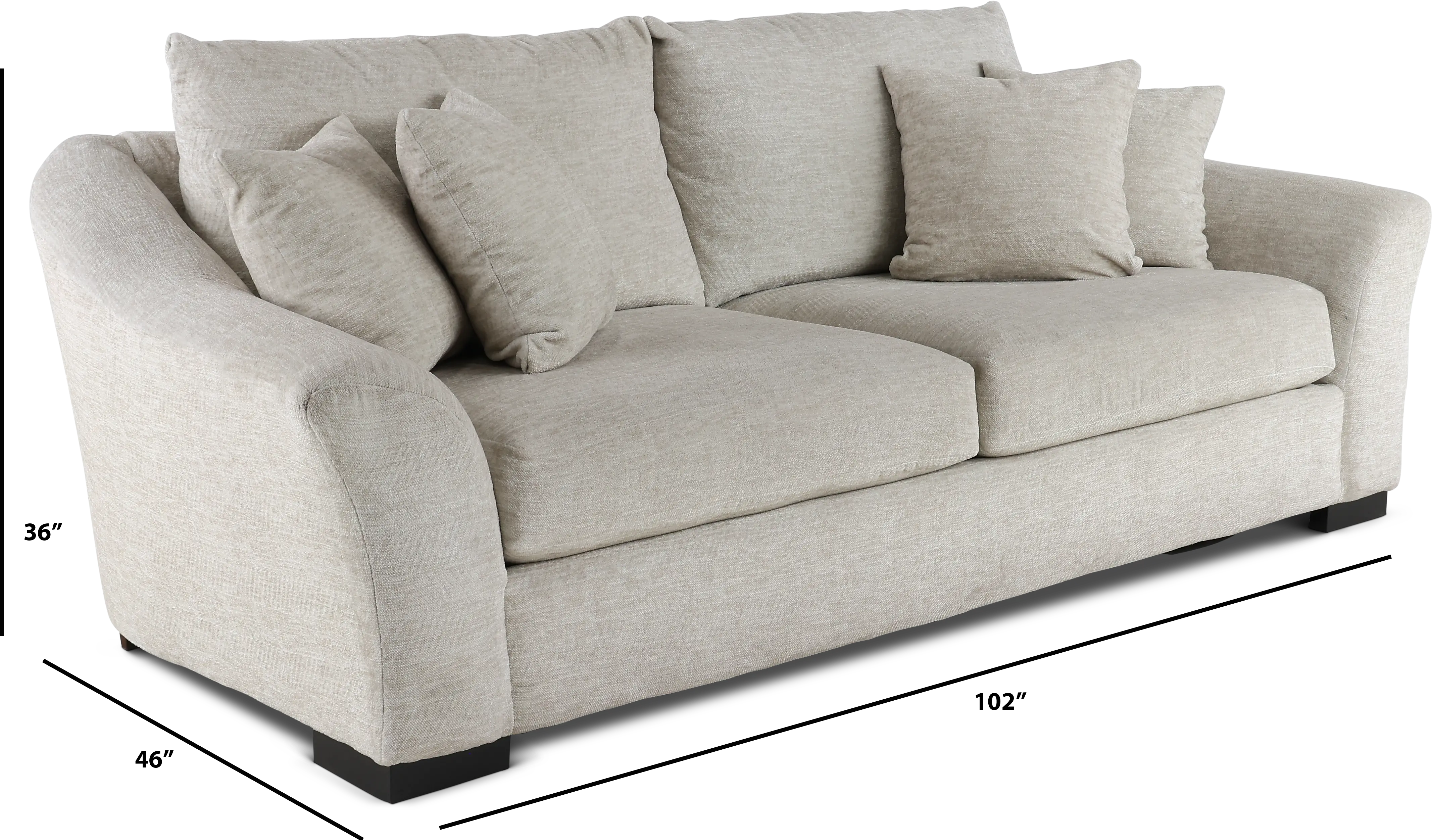 Morgan Off-White Sofa