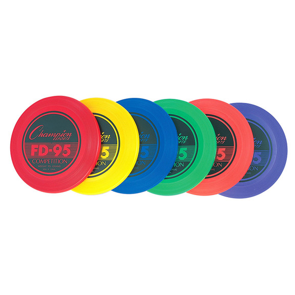 Champion Sports CHSFD95 Single Flying Disc Asst Co...