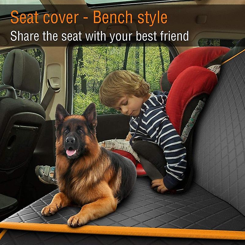 Easy to clean durable dog car seat cover