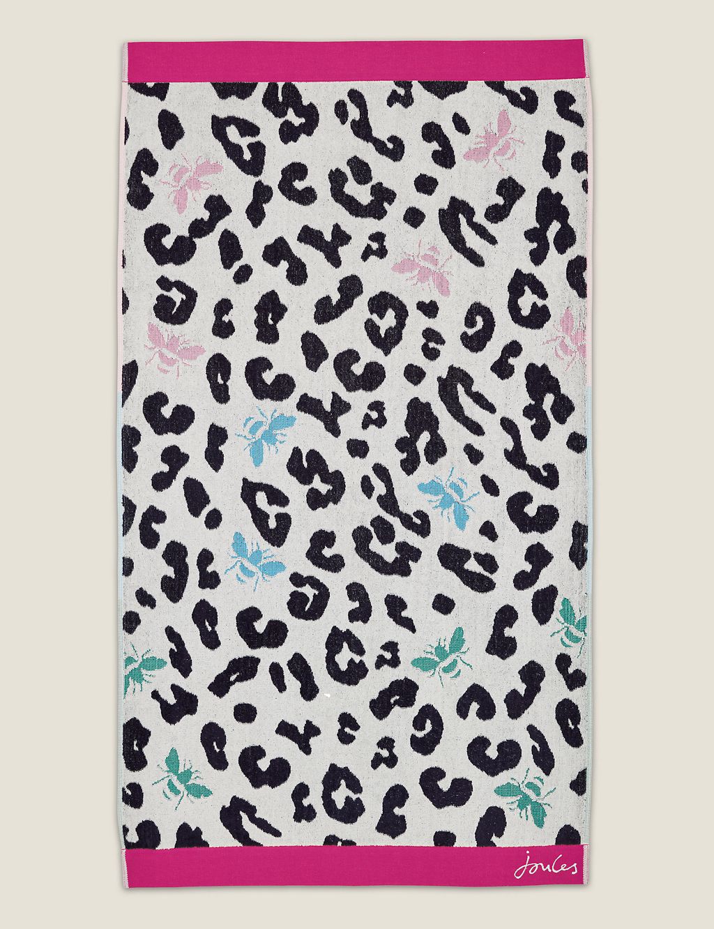 Pure Cotton Leopard Bee Towel