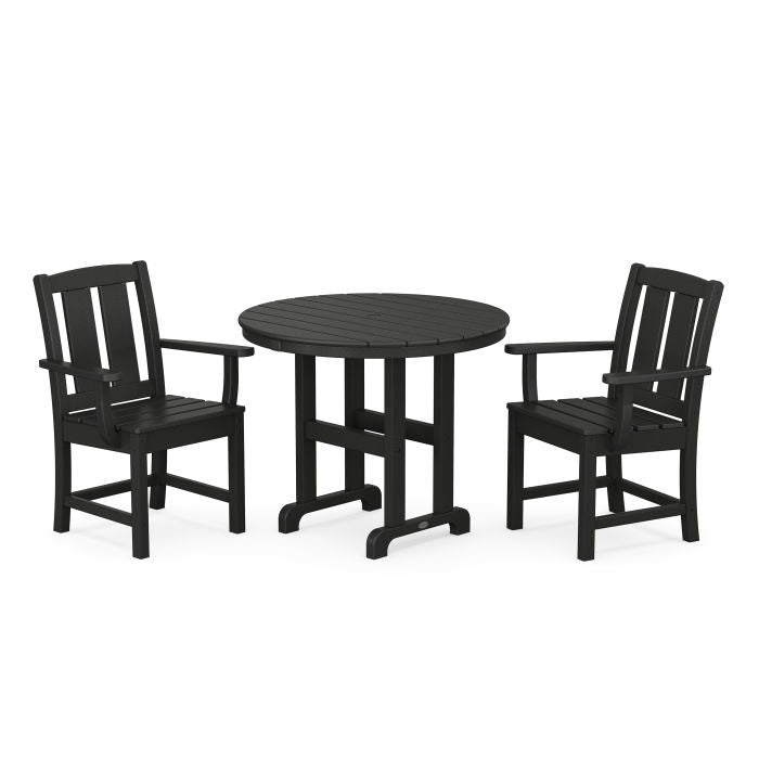 Polywood Mission 3-Piece Farmhouse Dining Set PWS2063-1